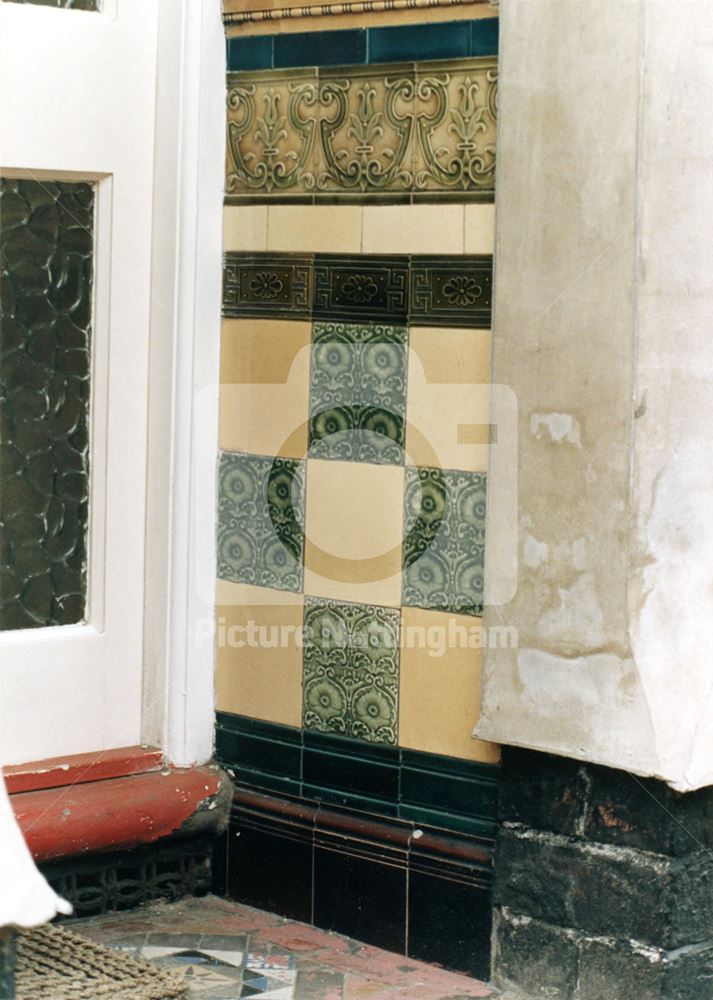 23, Baden Powell Road -porch tiles