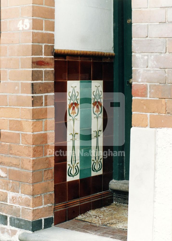 45, Ashfield Road -porch tiles