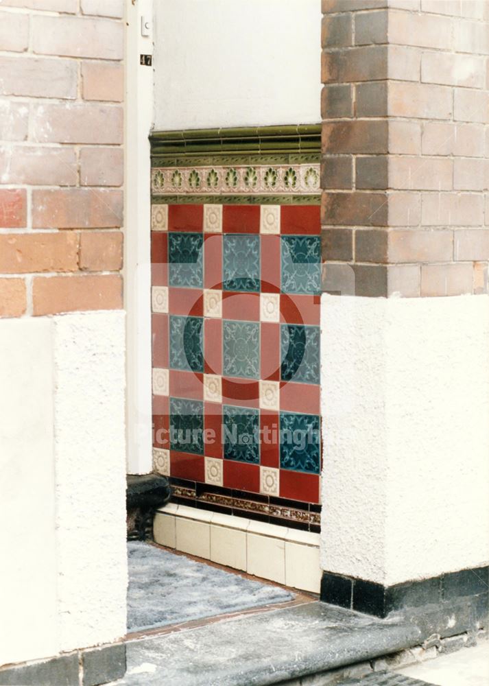 47, Ashfield Road -porch tiles