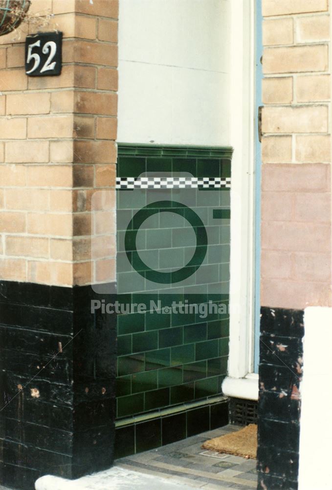 52, Ashfield Road -porch tiles