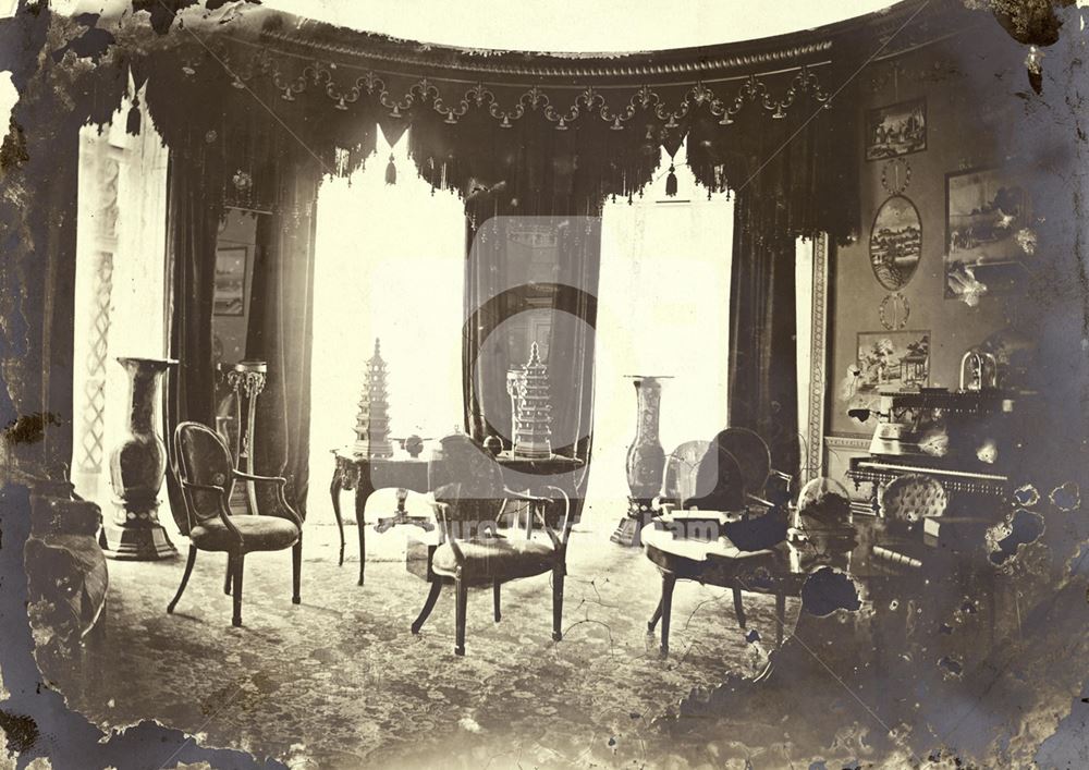 Interior - the Chinese Room at Clifton Hall