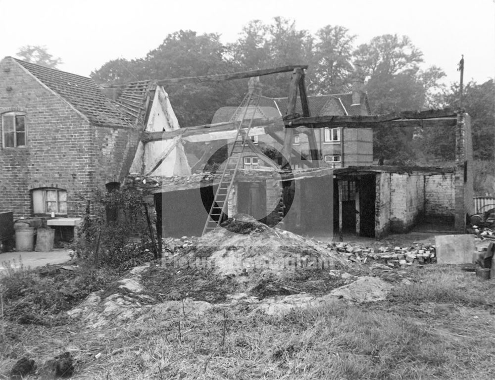 55 Village Street (Road), Clifton, during demolition