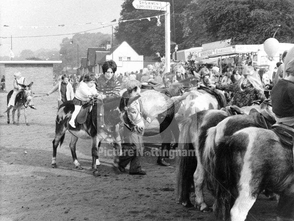 Donkey Rides, Goose Fair, The Forest, 1973