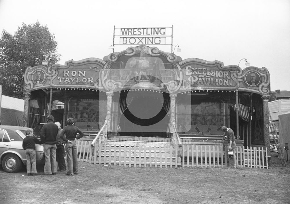 Goose Fair - Ron Taylor's Excelsior Wrestling and Boxing Pavilion