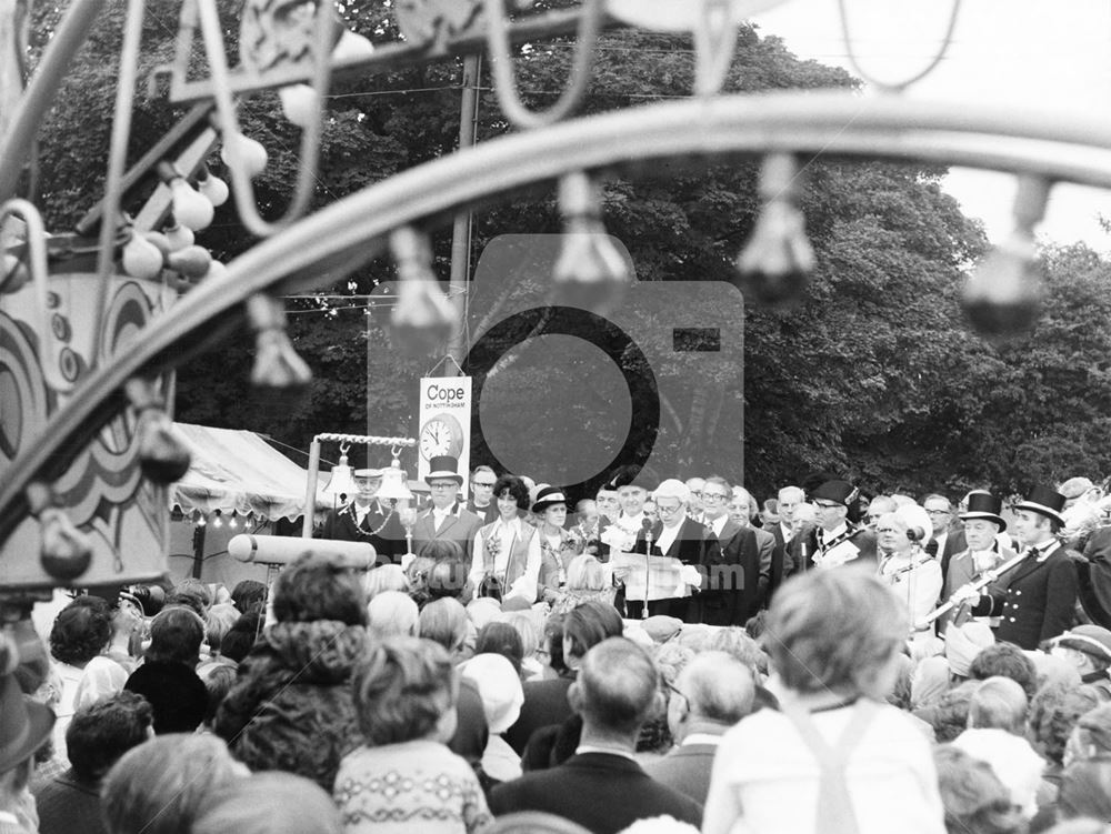 Opening Ceremony, Goose Fair, Forest, 1973