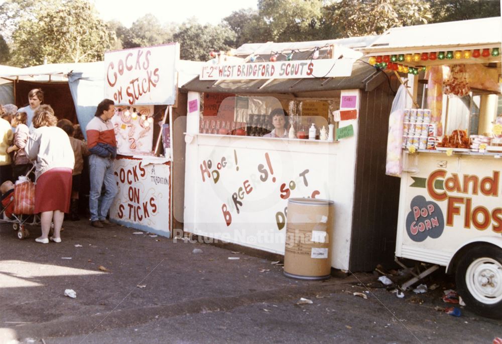 Goose Fair - Refreshment stalls.