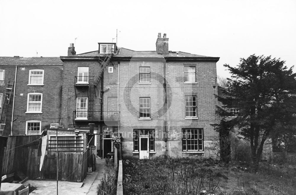 The rear of 6 and 8 Dale Street, Sneinton