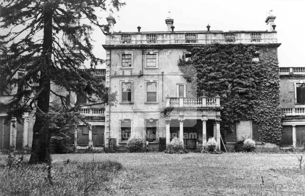 Main entrance, Bulwell Hall