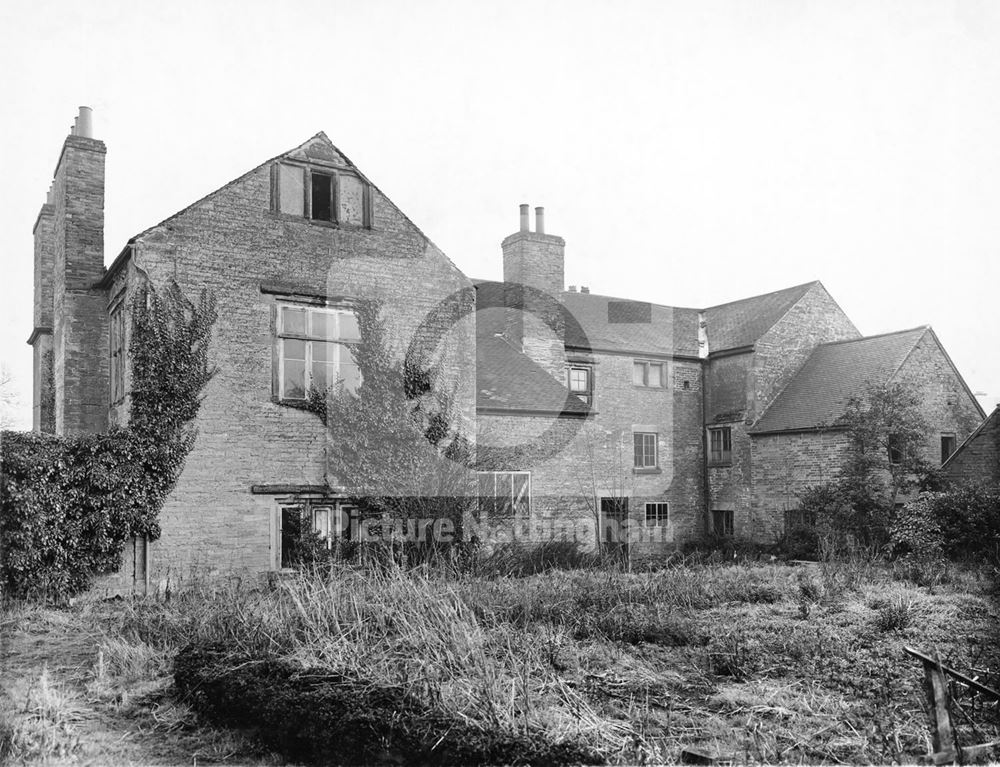 Broxtowe Hall -West aspect