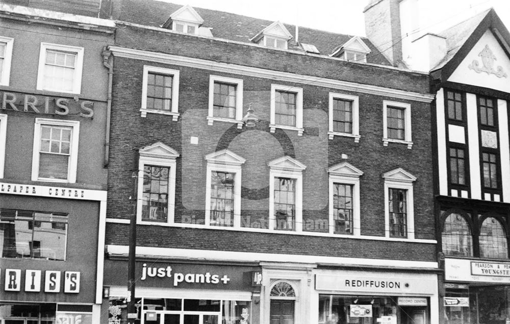 Bromley House, Angel Row, Nottingham, c 1970