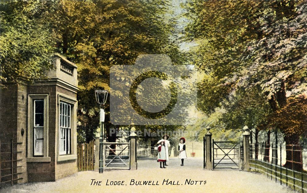 The Lodge, Bulwell Hall Park, Bulwell Hall, Bulwell, Nottingham, 1909