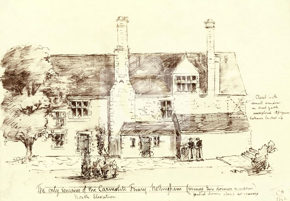 Friary, Friar Yard -north elevation