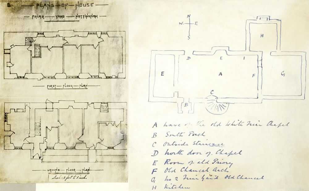 Friary, Friar Yard -house plans