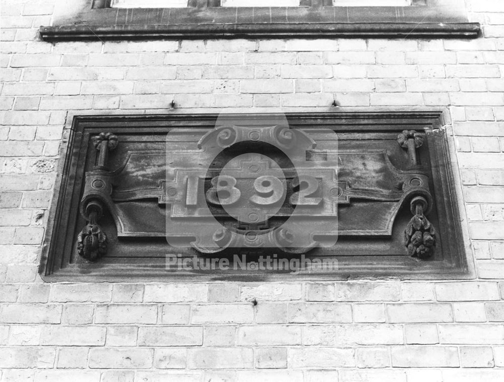 Datestone on Shipstone's Star Brewery