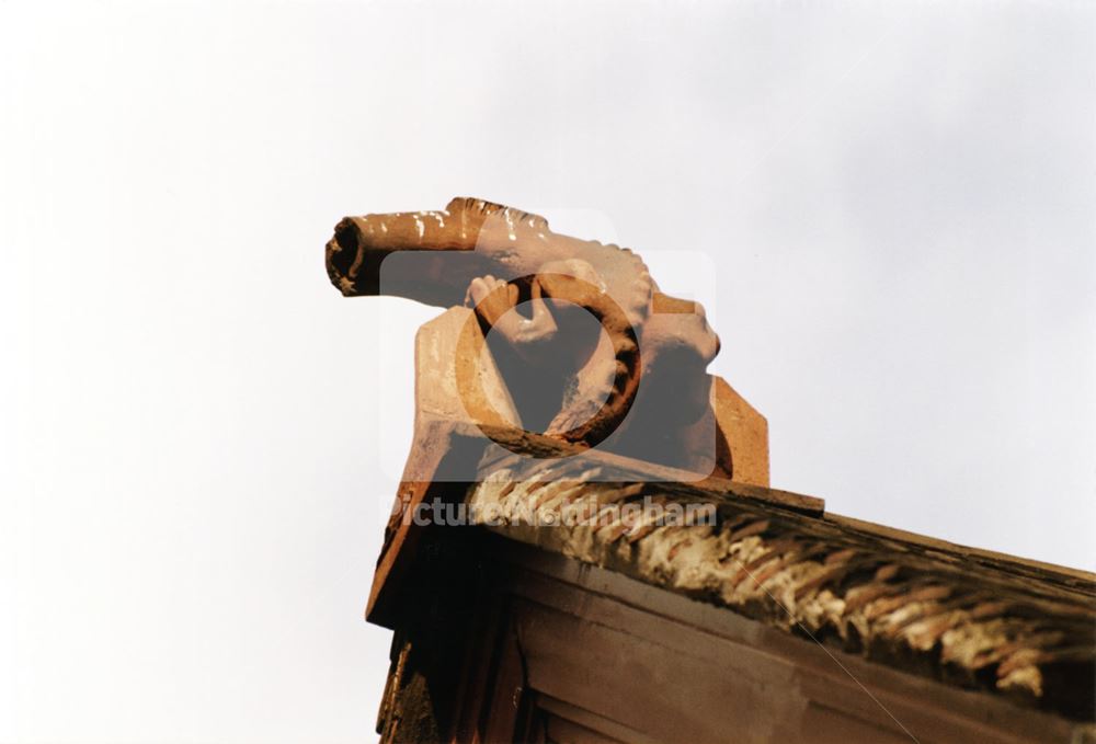 22, Heathcote Street -detail on gable