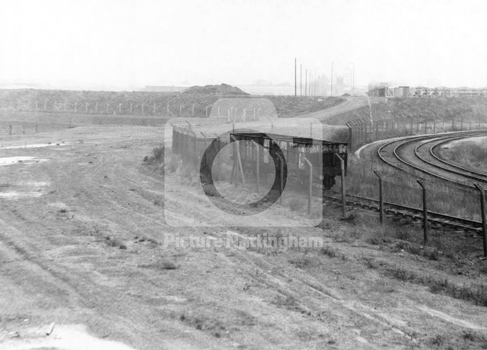 Queen's Drive industrial estate before development, Lenton