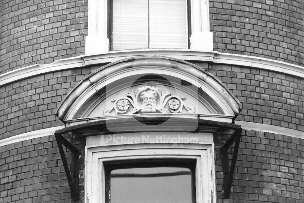 128, Derby Road -window lintel