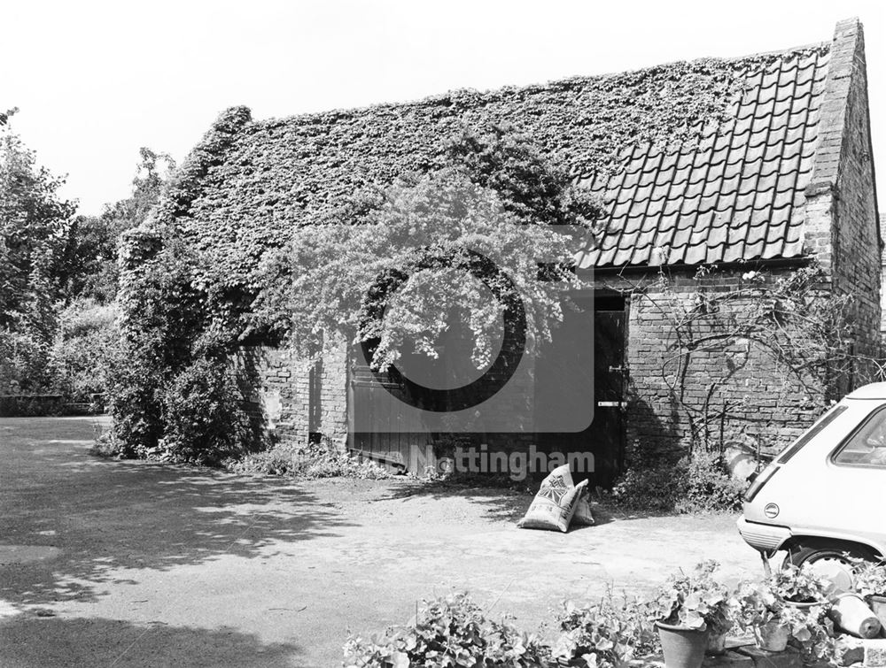 Old farm outbuilding at 18 Gregory Street, Lenton