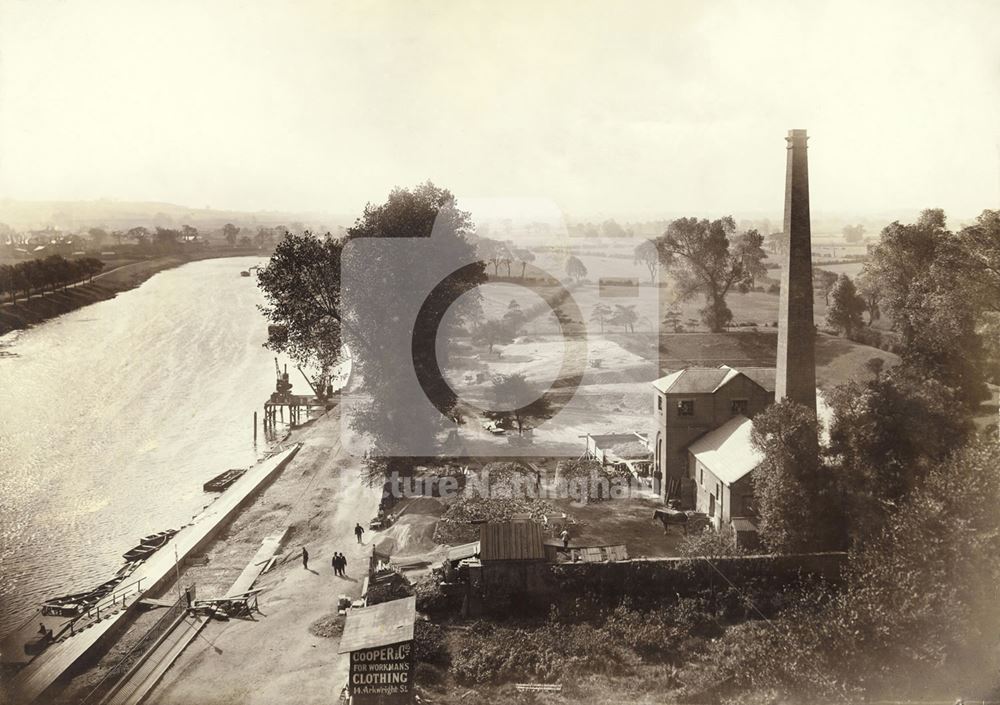 The River Trent and Pumping Station, near Trent Bridge