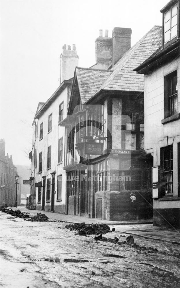 The Royal Children Public House, Castle Gate, Nottingham, c 1930s ?