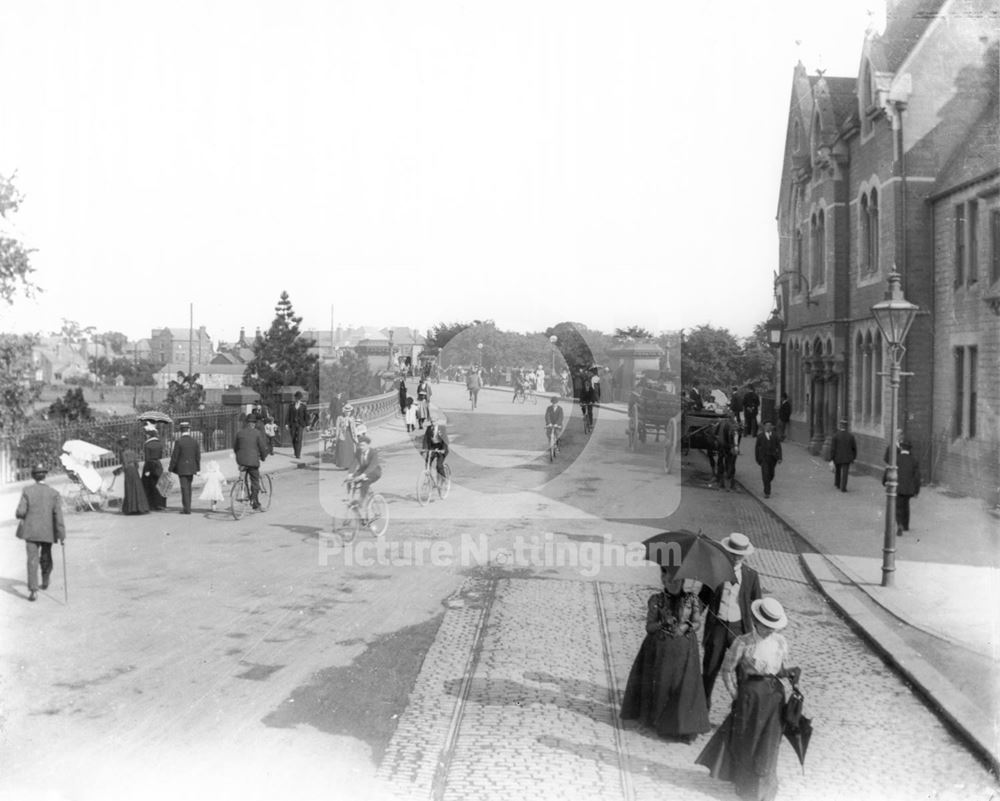 Trent Bridge, by the Town Arms Hotel