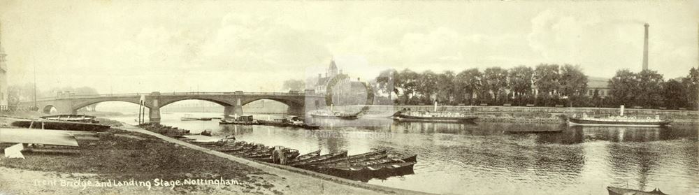 Trent Bridge and landing stage