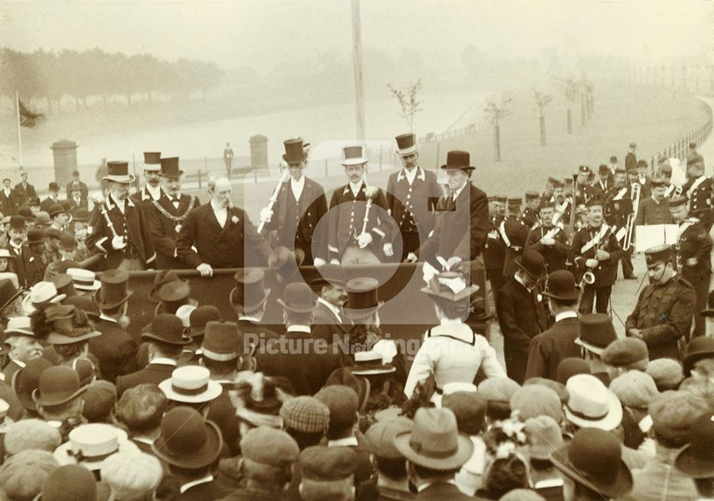 Opening of Victoria Embankment