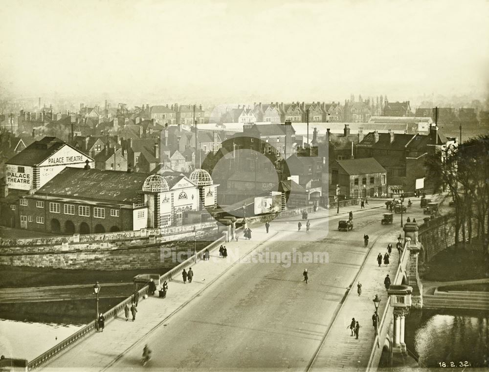 Trent Bridge from the Town Arms