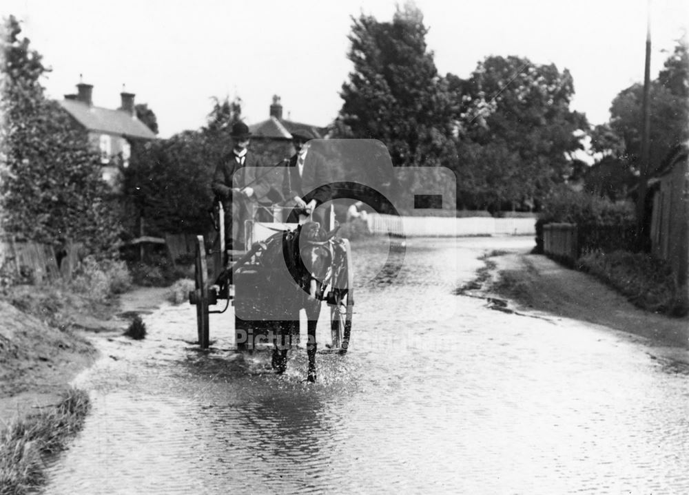 River Trent Floods at Wilford