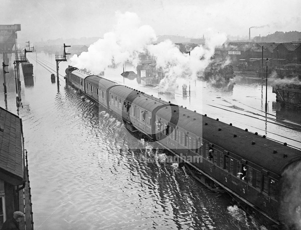 Floods, LMS railway line