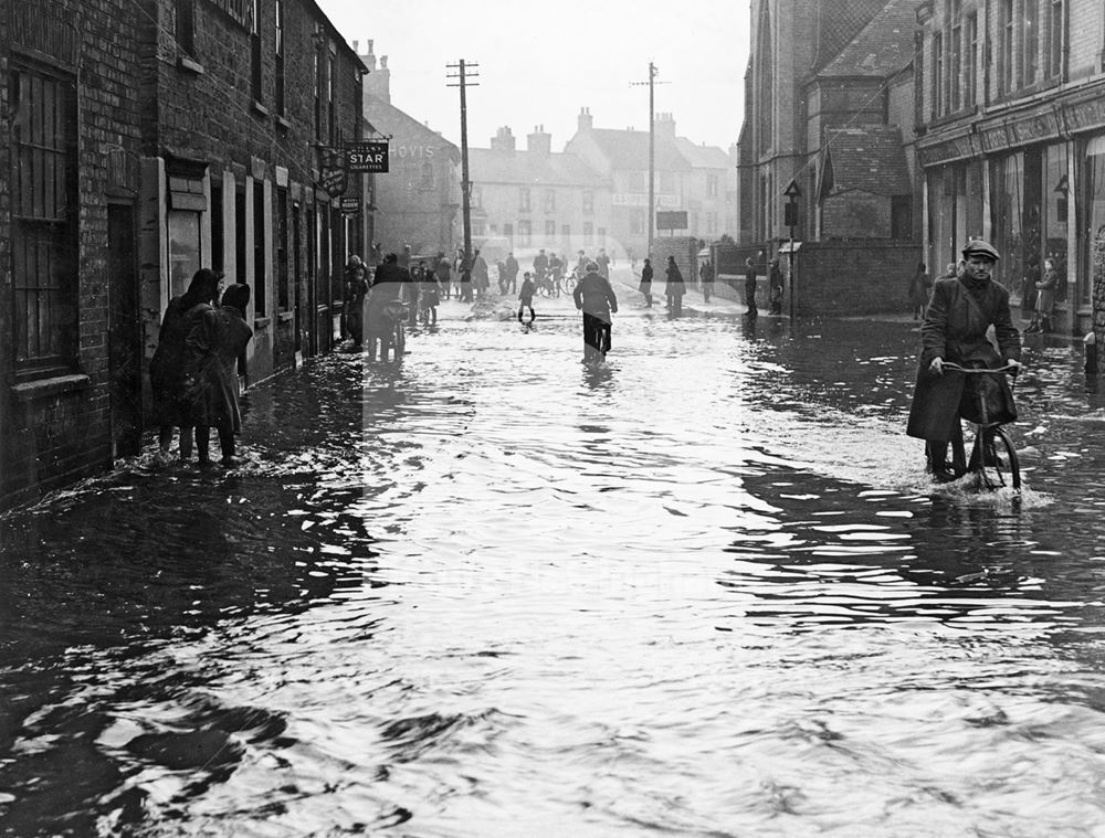 Floods, River Leen