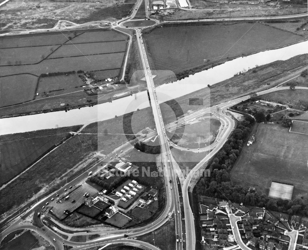 Clifton Bridge, River Trent