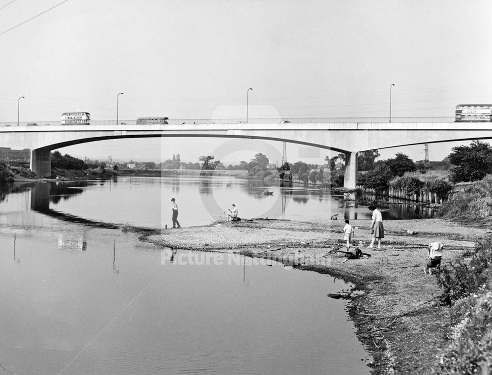 Clifton Bridge, River Trent