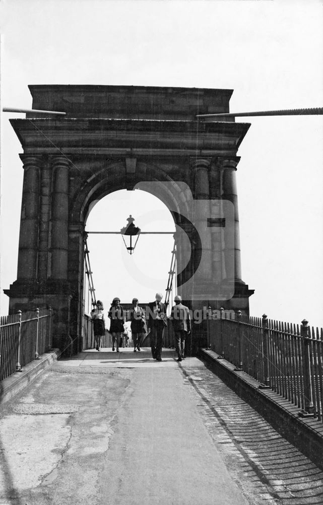 Suspension Bridge, River Trent