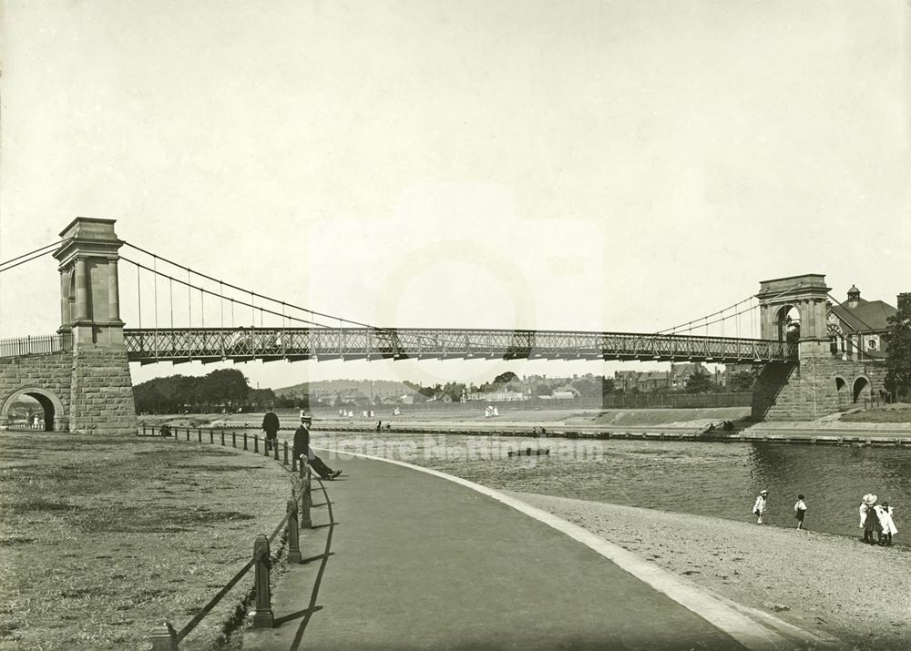 Suspension Bridge, River Trent