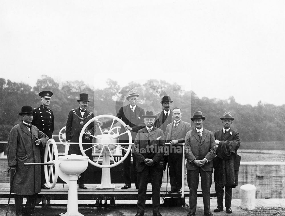 Opening of Gunthorpe lock