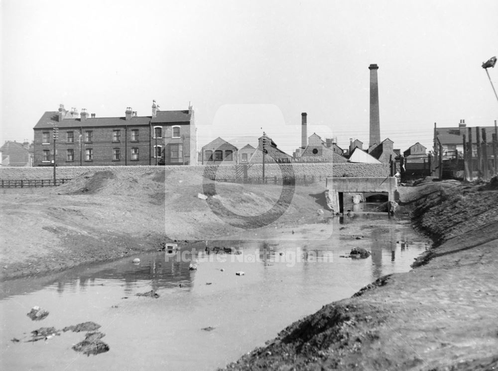 Vernon Road bleaching and dyeing works, showing Day Brook