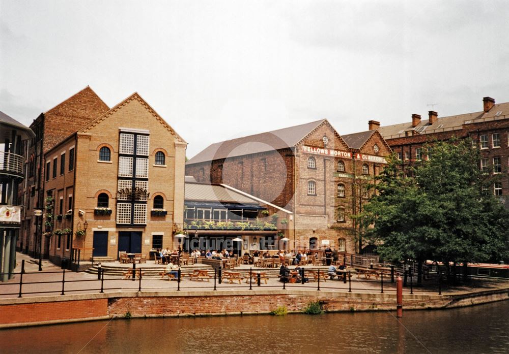 Canalside cafes