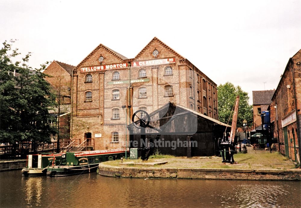 Fellows, Morton and Clayton warehouses, Nottingham Canal