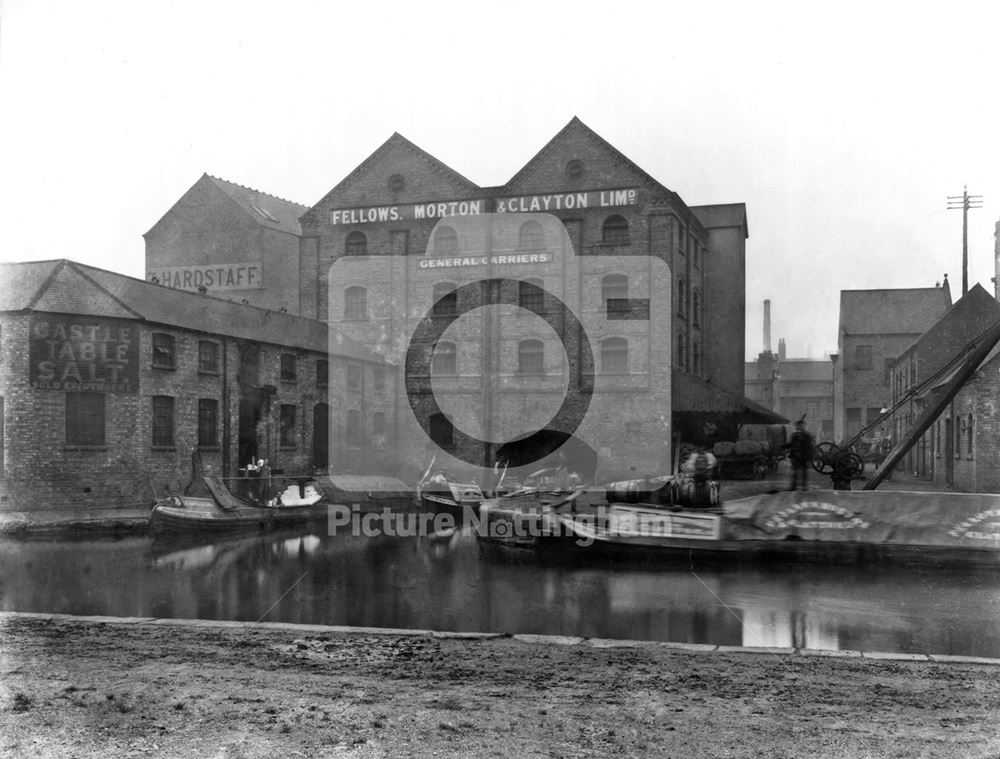 Fellows, Morton and Clayton warehouse, Nottingham Canal