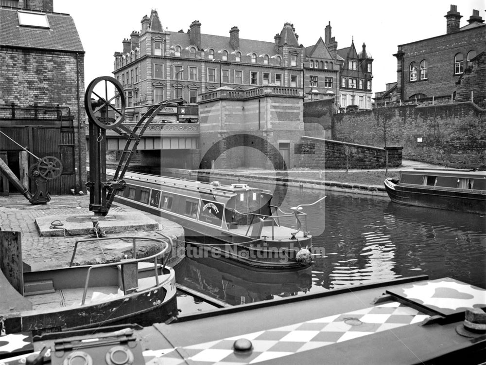 Narrow boat at the Canal Museum, Nottingham Canal