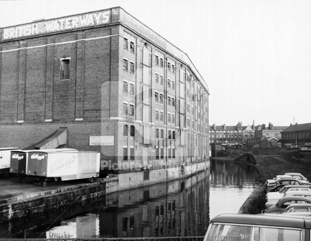 British Waterways warehouse wharf, Nottingham Canal