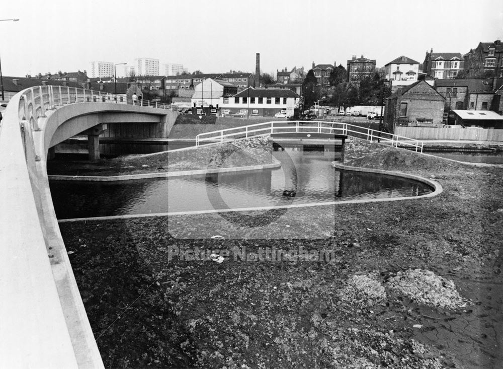 Entrance to the Castle Marina off the Nottingham Canal