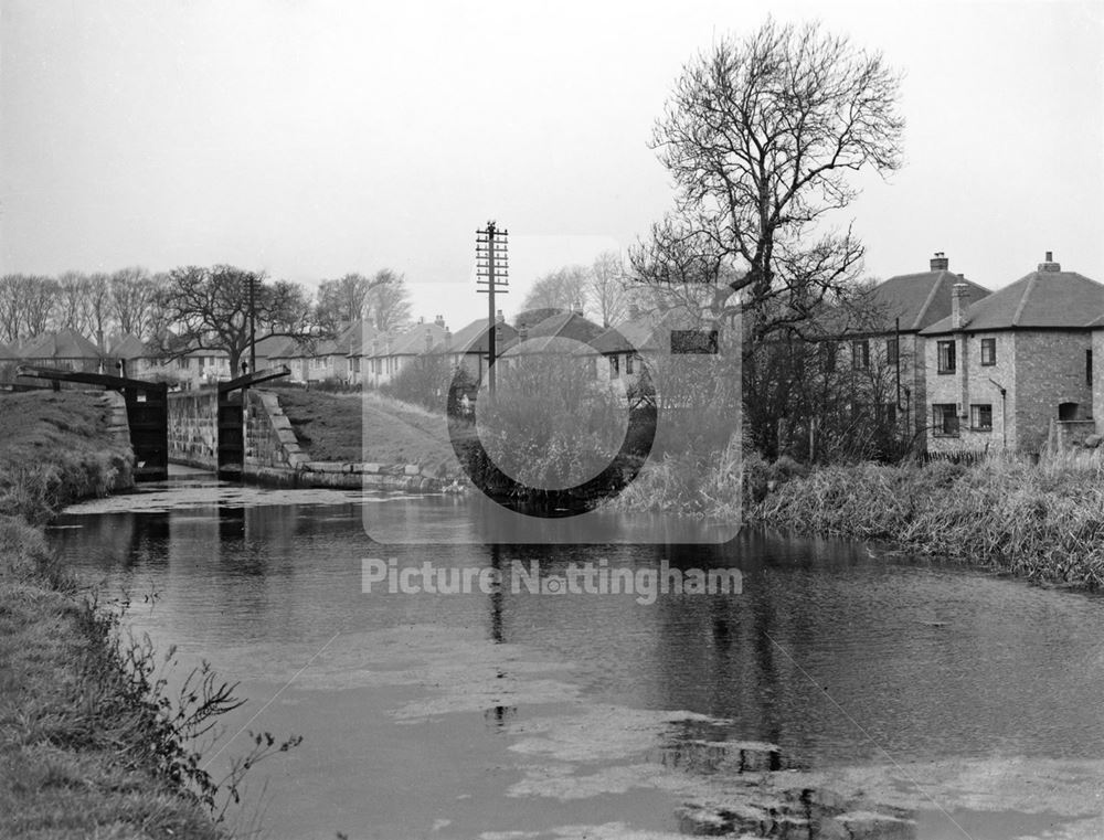 Lock, Nottingham Canal