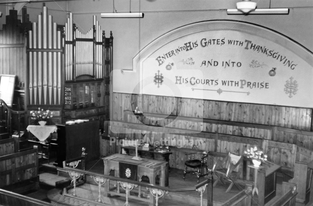 Bulwell Christ Church Methodist Church (St Marks) - Interior