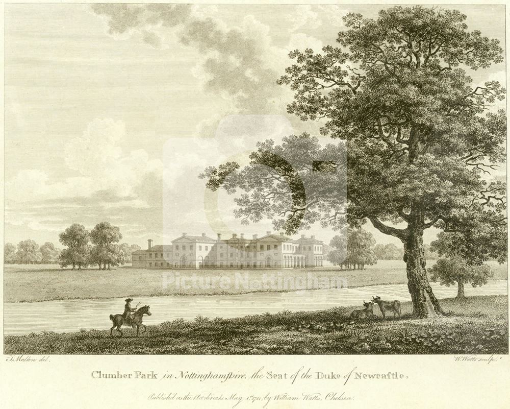 Clumber House, Clumber Park, 1781