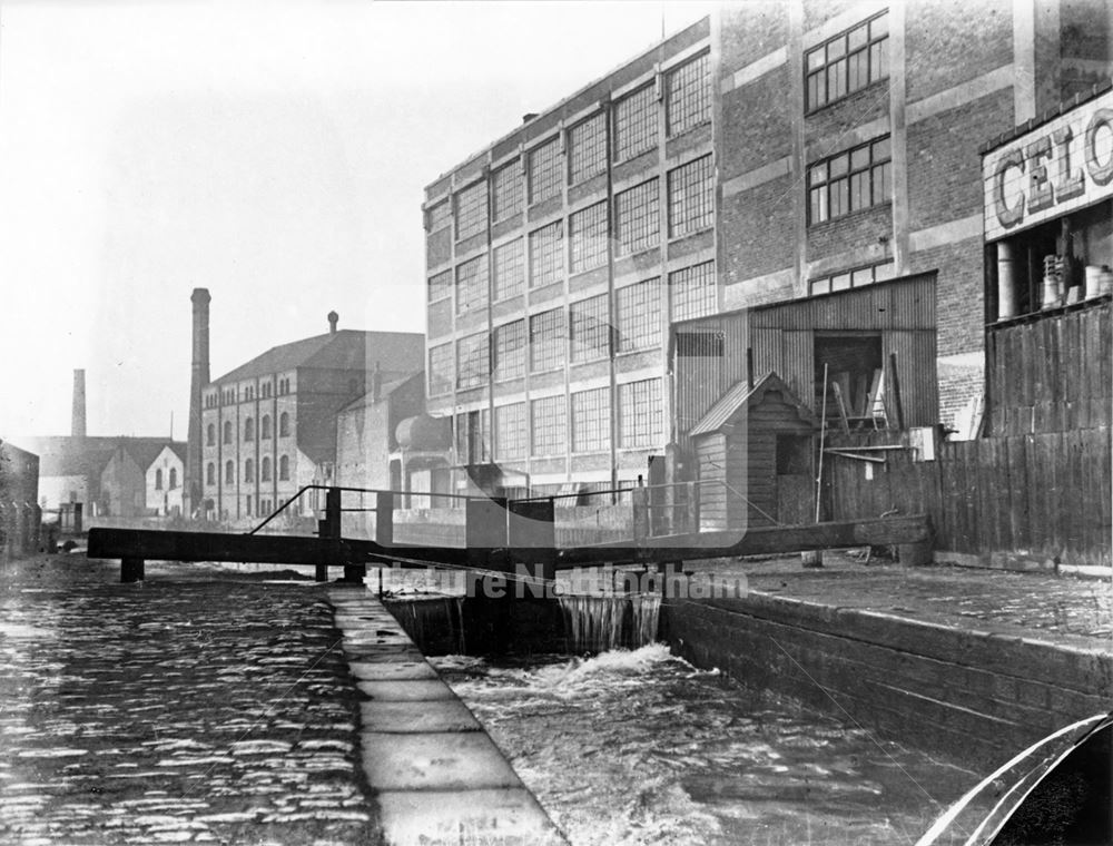 Castle Lock on the Nottingham Canal