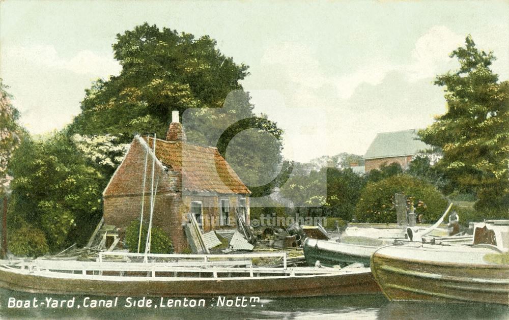 Nottingham Canal - Lenton Boat yard