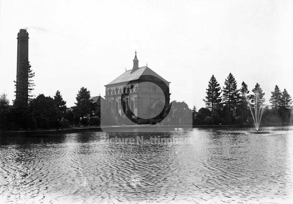 Papplewick Pumping Station and reservoir