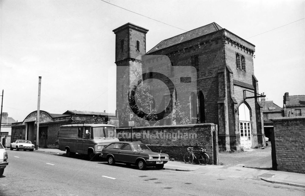 Former Pumping Station, Ropewalk, Nottingham, 1976